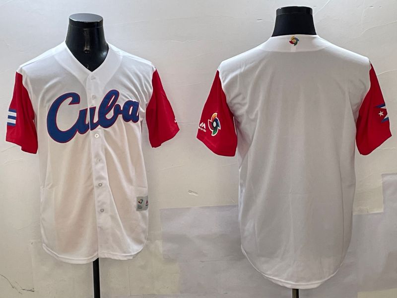 Men 2025 World Cup Blank White Nike MLB Jersey style 3262->more jerseys->MLB Jersey